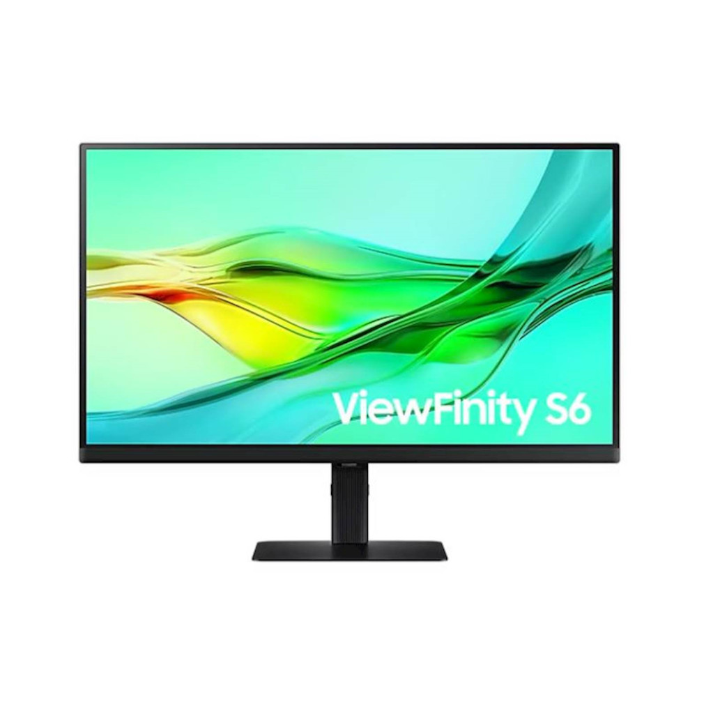 Monitor Samsung 68,6 cm (27,0") S27D600UAU 2560x1440 100Hz IPS 5ms HDMI DisplayPort USB-C 90W DP-Out 2xUSB3.2 USB-C-Out Pivot  sRGB99% RJ45 KVM HDR10 ViewFinity S6