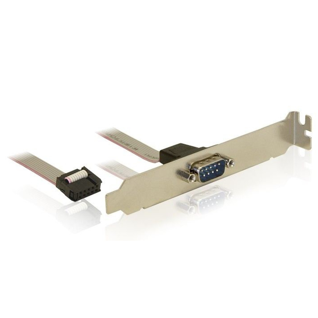 Adapter MB interni COM (RS232) port => PCI slot 25cm Delock - priklop na plošči