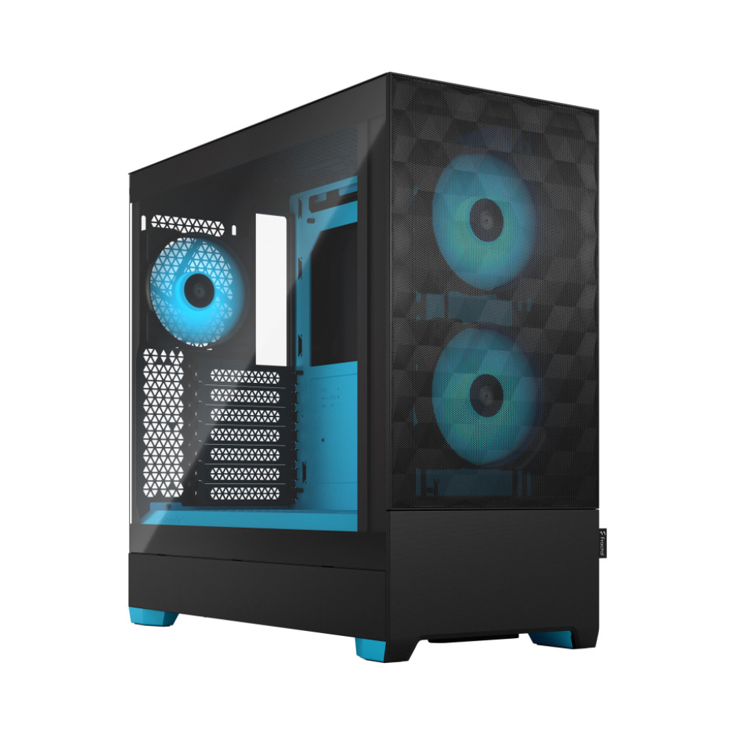 Ohišje Fractal Design Pop Air MidiATX - modra / črna RGB