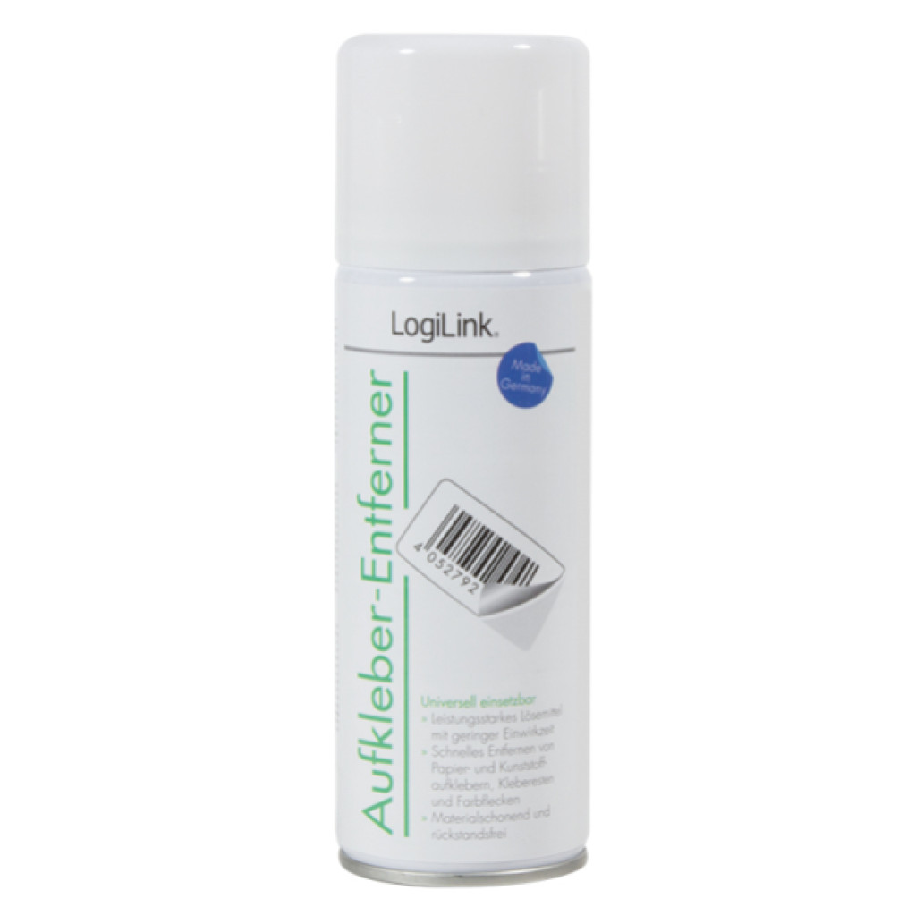 ČISTILO za odstranjevanje nalepk in lepil 200ml LogiLink (RP0016)
