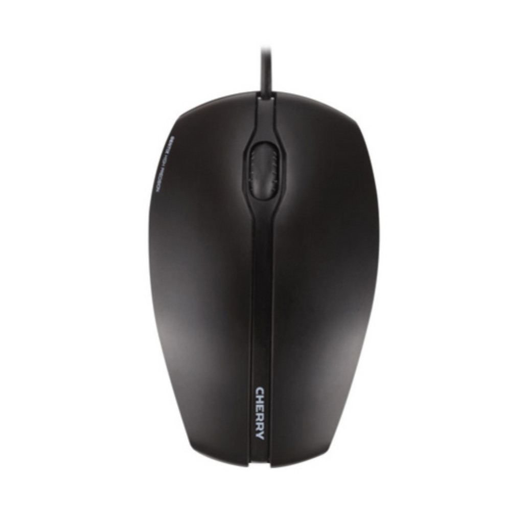 Miš Cherry Gentix optical žična  črna, USB za levičarje in desničarje (JM-0300-2)