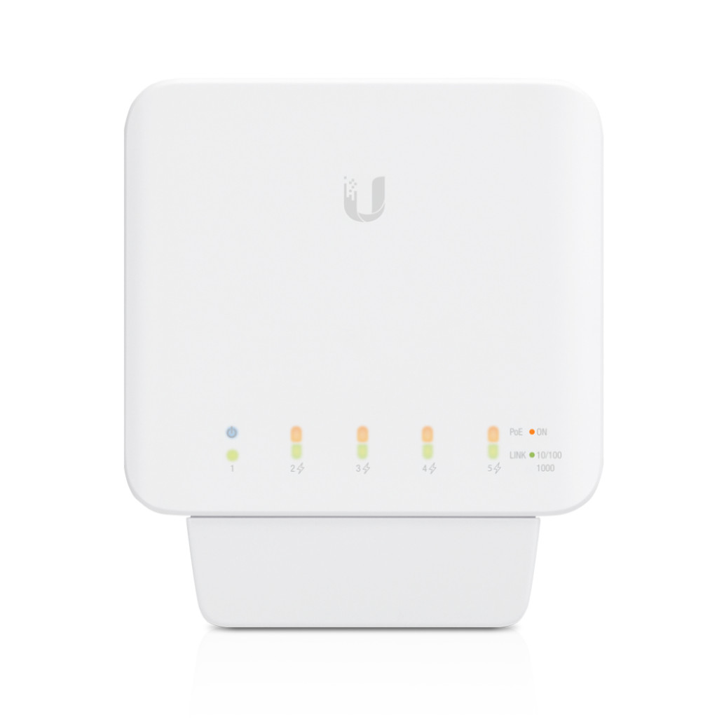 STIKALO 5-PORT Ubiquiti UniFi 100/1000 PoE Managed (USW-FLEX)