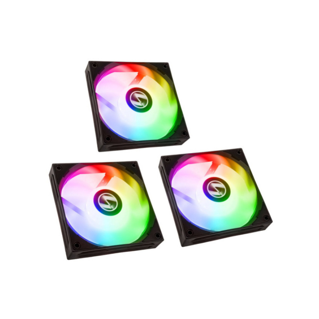 Ventilator Lian-Li ST120 120mm, črna RGB (3 pack)