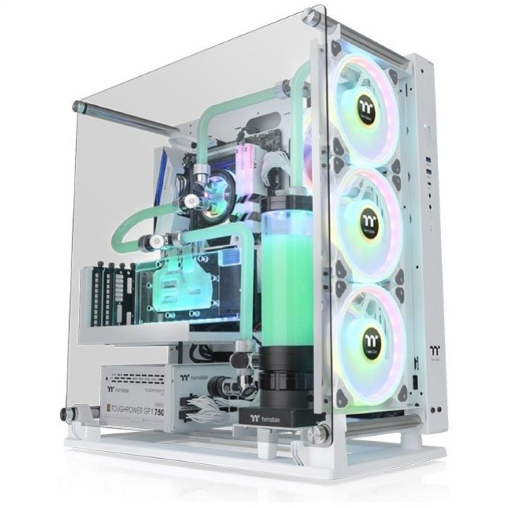 Ohišje Thermaltake Core P3 TG Pro ATX - bela