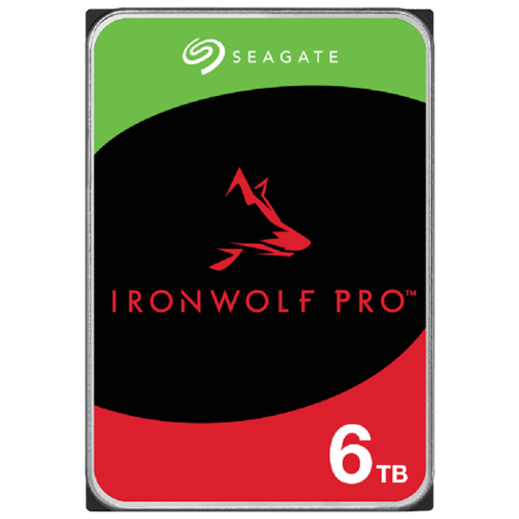 Trdi disk 6TB SATA3 Seagate IronWolf PRO 6GB/s 256MB 7.200 - primerno za NAS (ST6000NT001)