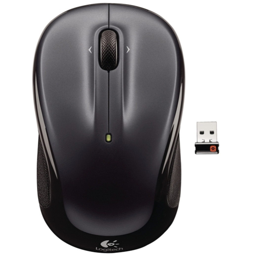 Miš  Logitech NoteBook Brezžična M325 optična nano Unifying črna (910-002142)