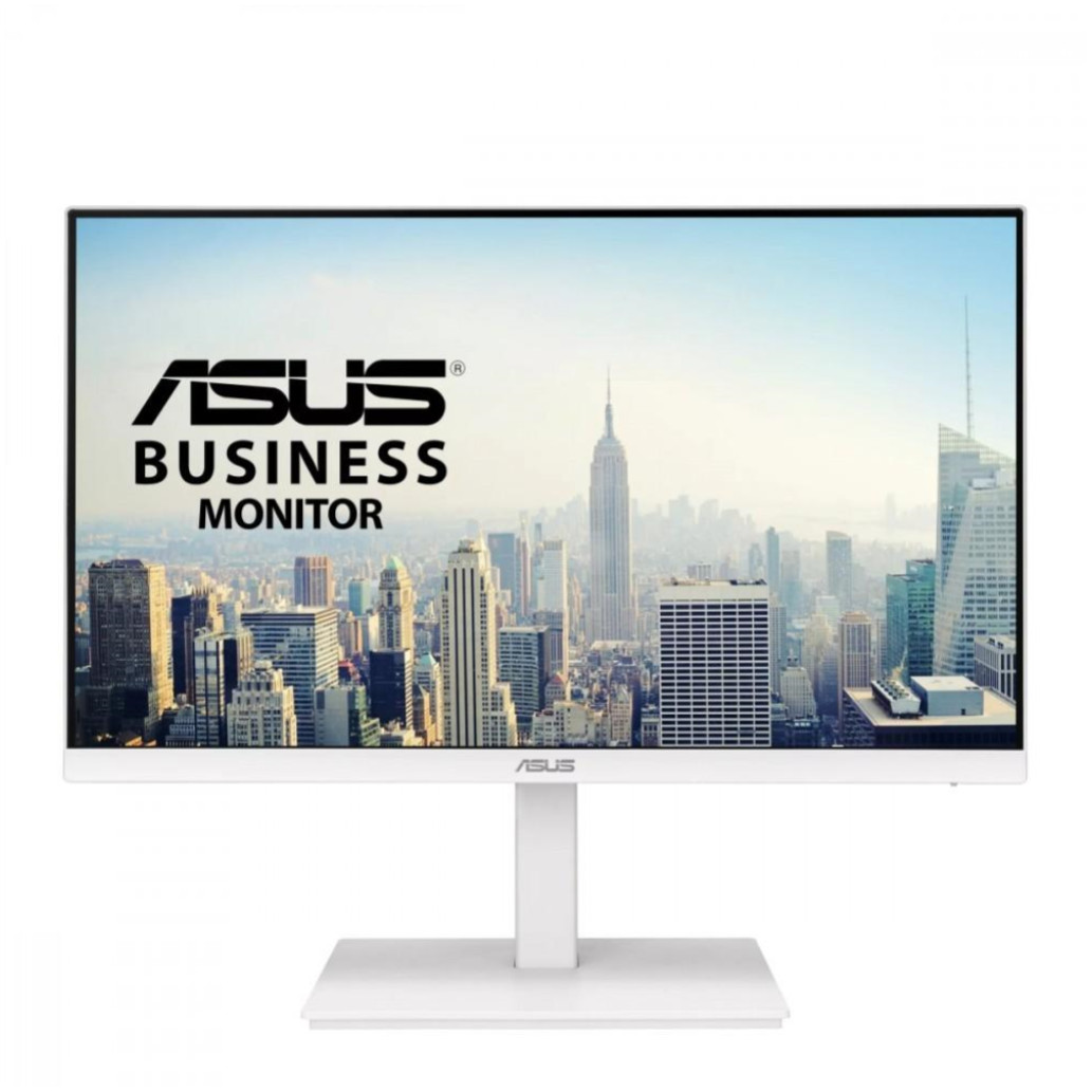 Monitor Asus 60,5 cm (23,8") VA24EQSB-W 1920x1080 75Hz IPS 5ms VGA HDMI DisplayPort 2xUSB3.2 Pivot Zvočniki  NTSC72% Bele barve
