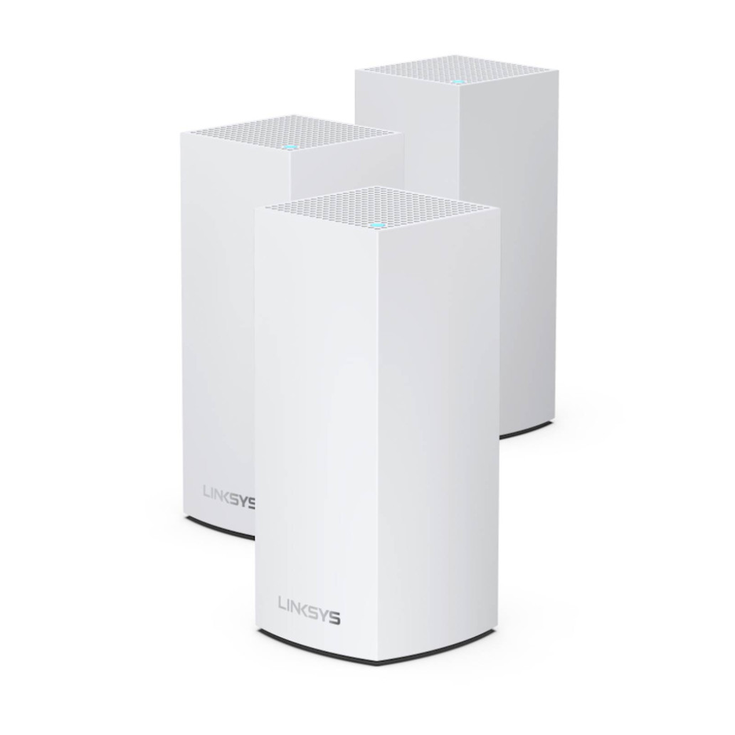 Usmerjevalnik brezžični Linksys Atlas Pro 6 WiFi6 802.11ax AX5400 4800Mbps dualband MESH MU-MIMO OFDMA 4xLAN 5x notranja antena 3x Pack (MX5503-KE)