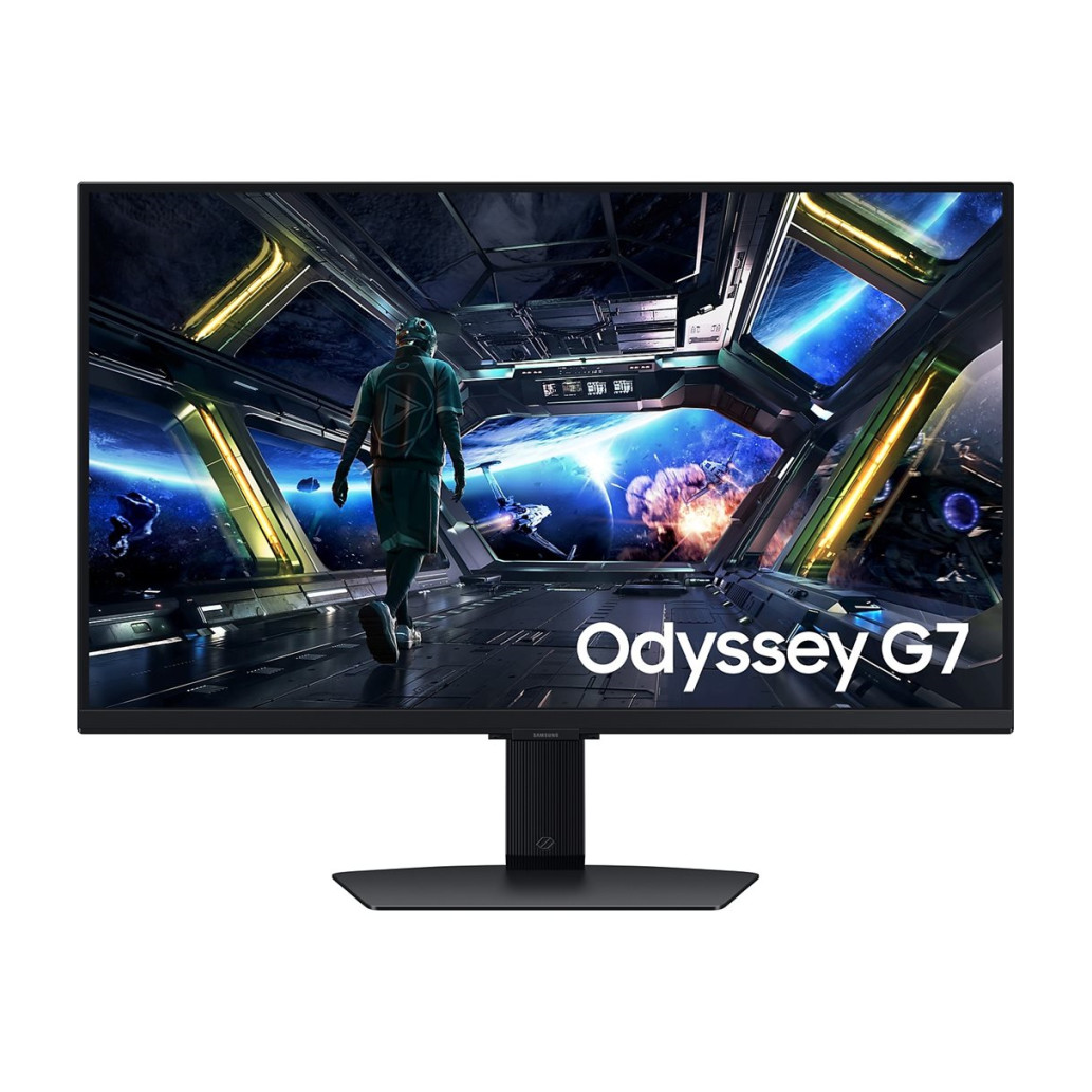 Monitor Samsung 68,6 cm (27,0") S27DG702EU 3840x2160 Gaming Tizen 144Hz IPS 1ms 2xHDMI DisplayPort 2xUSB3.0 Pivot Zvočniki 2x5W  sRGB99% FreeSync Premium BT WiFi RJ45 HDR400 OdysseyG7