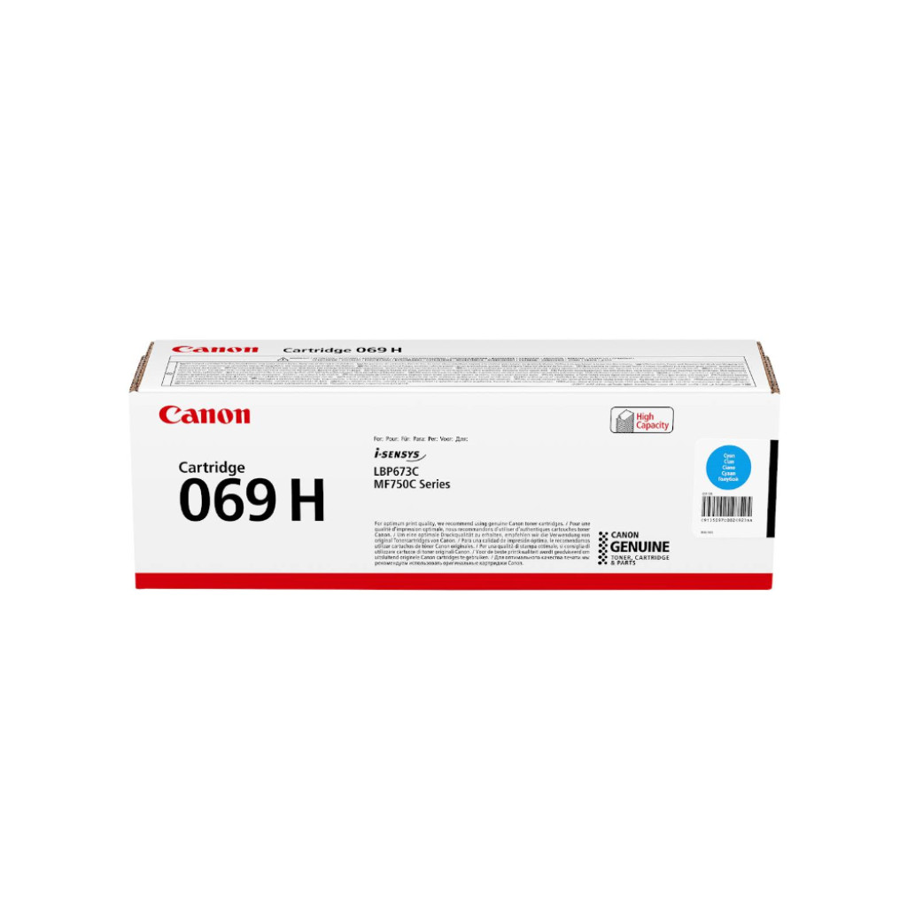 TONER CANON CRG-069H C Cyan ZA LBP673, MF752, MF754 ZA 5.500 STRANI