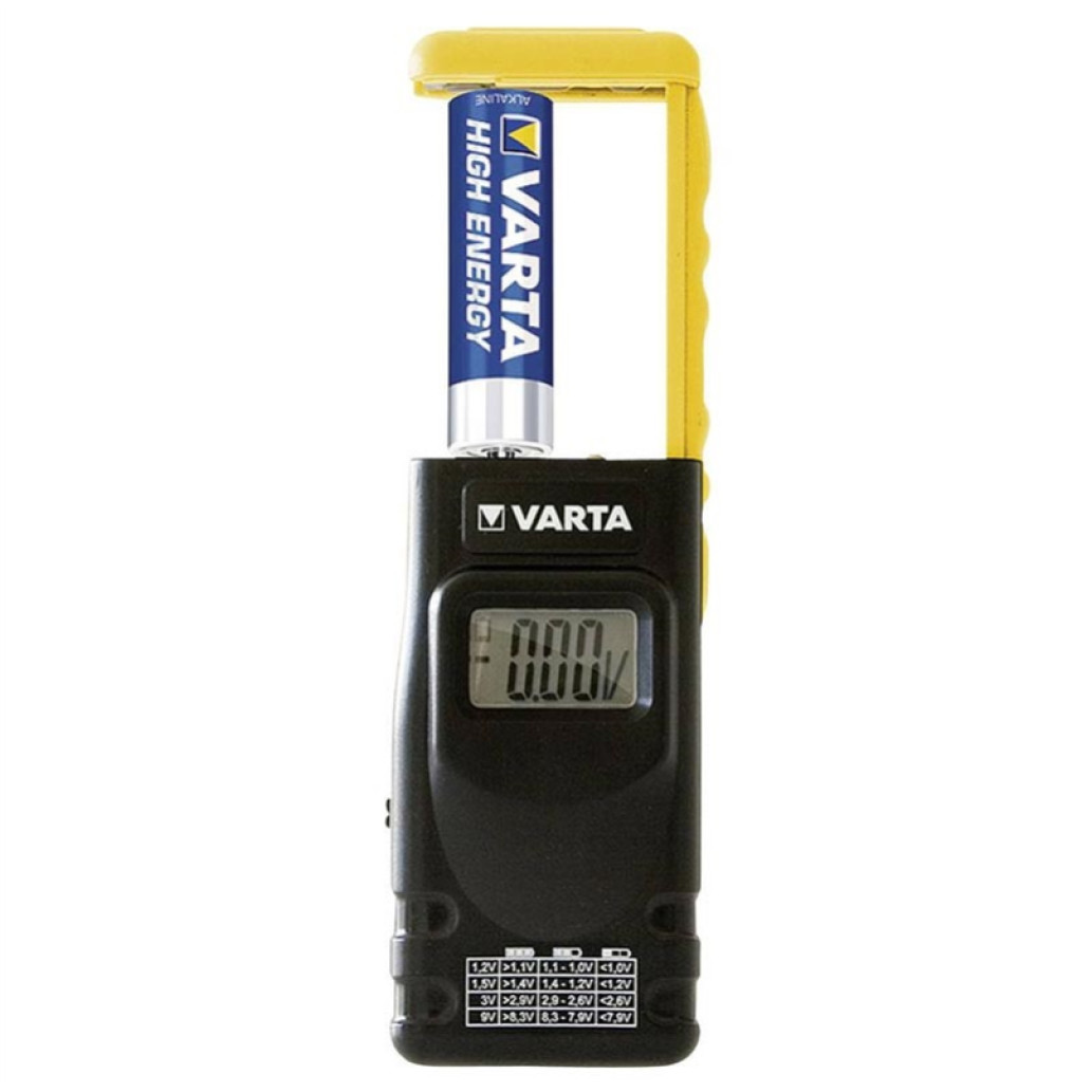 Digitalni tester za baterije AA / AAA / C / D / E Varta
