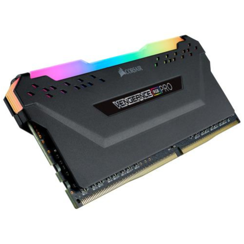 DDR4 16GB 3600MHz CL18 Single (1x16GB) Corsair RGB Vengeance XMP2.0 1,35V Gaming črna (CMW16GX4M1Z3600C18)