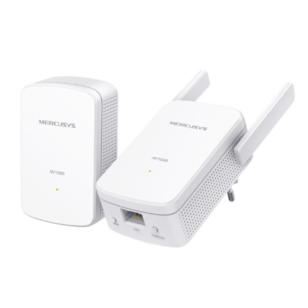 HPAV Powerline 1xLAN RJ45 220V MERCUSYS 300Mb/s (1+1) WLAN (MP510)