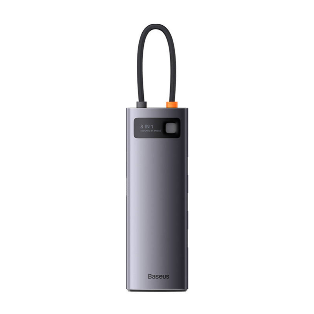 Priklopna postaja USB-C =>BASEUS 1xHDMI 1xVGA 3xUSB3.0 1xUSB-C PD100W Čitalec kartic (WKWG050013)