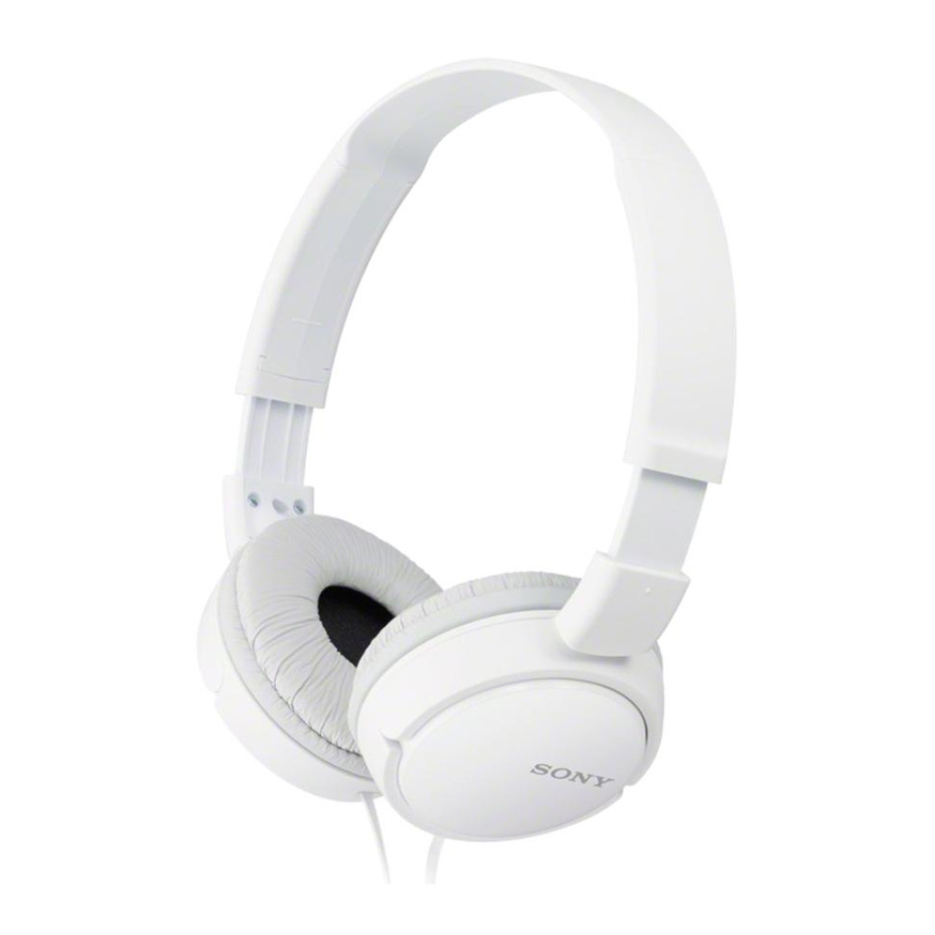 Slušalke Sony 3.5 MDR-ZX110W HEAD ON - bele
