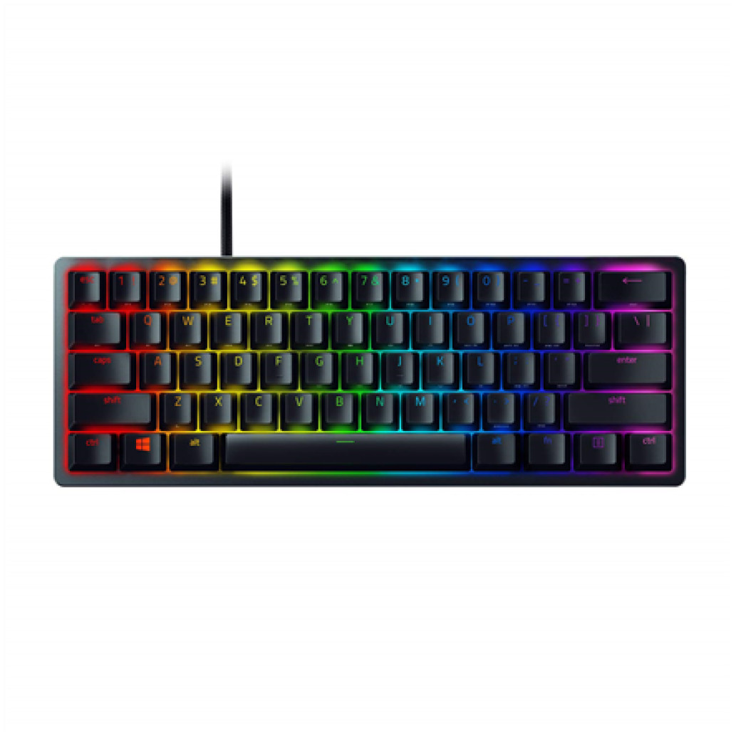 Gaming Tipkovnica Žična Razer Huntsman Mini Mercury US international | SLO gravura črna RGB (RZ03-03390200-R3M1)