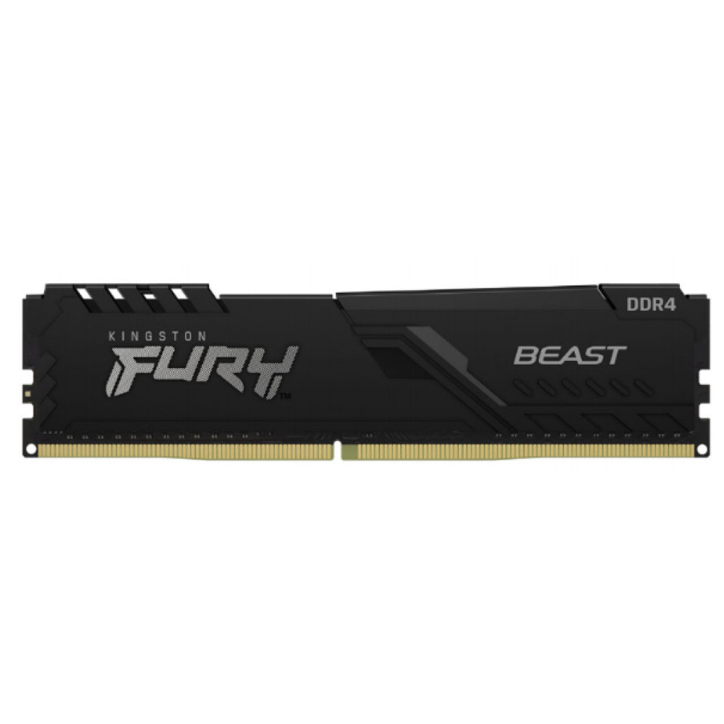 DDR4 16GB 3200MHz CL16 Single (1x16GB) Kingston Fury Beast XMP2.0 1,35V Gaming (KF432C16BB1/16)