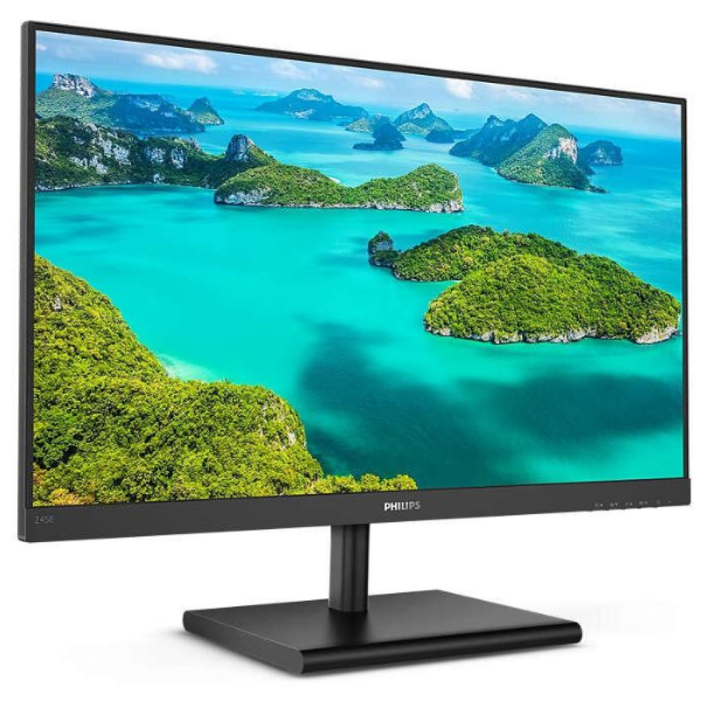 Monitor Philips 60,5 cm (23,8") 245E1S 2560x1440 75Hz IPS 4ms VGA HDMI DisplayPort  3H sRGB117%